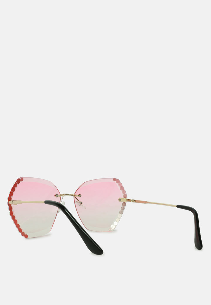 embellished butterfly sunglasses#color_light-pink
