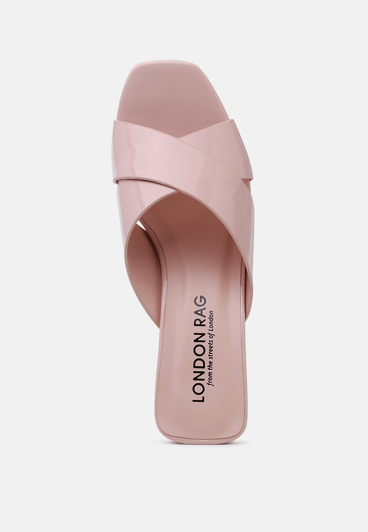 emine block heeled slip-on sandals #color_nude