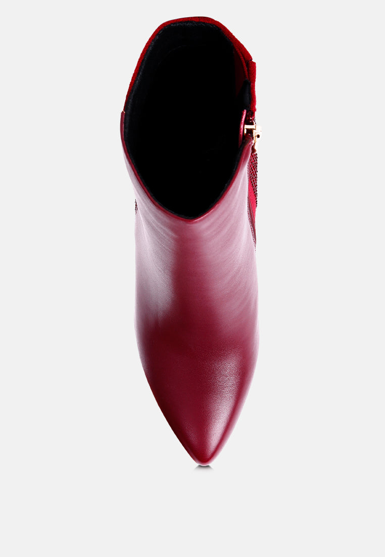 encanto diamante set high heeled ankle boot#color_burgundy