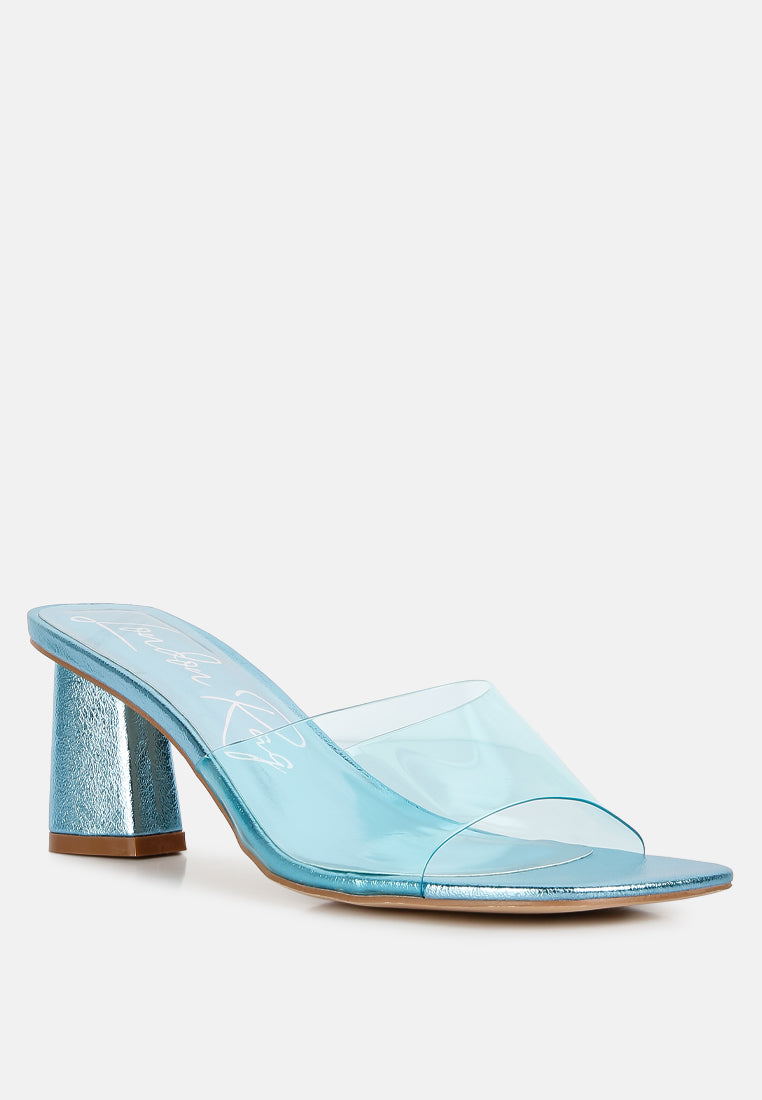 eugnie clear straps block heeled sandals#color_blue