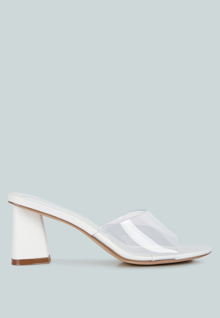 eugnie clear straps block heeled sandals#color_white