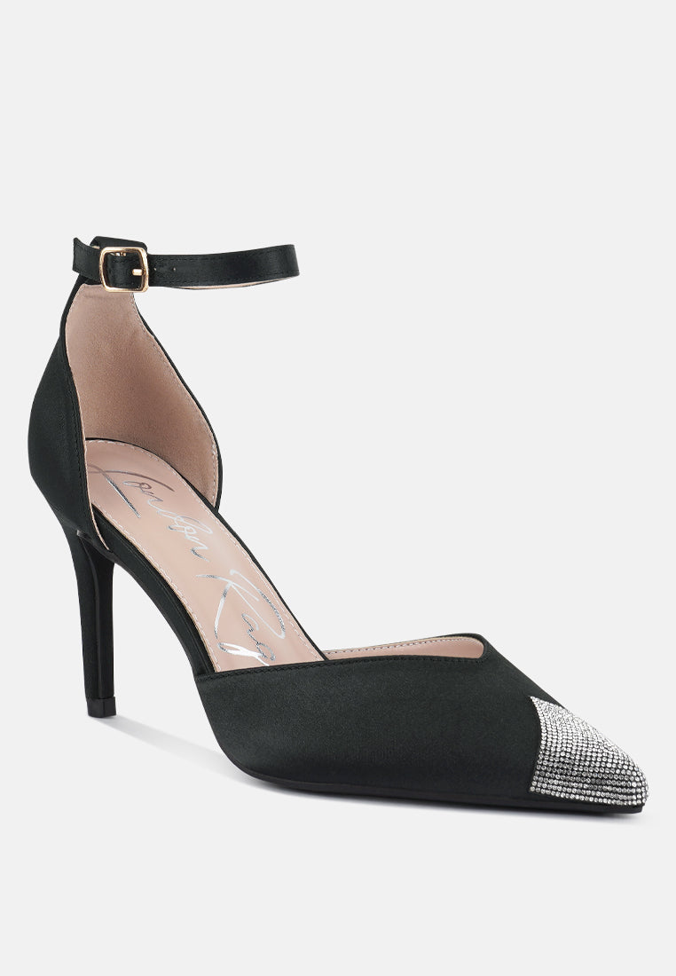 everalda toe cap embellished sandals#color_black