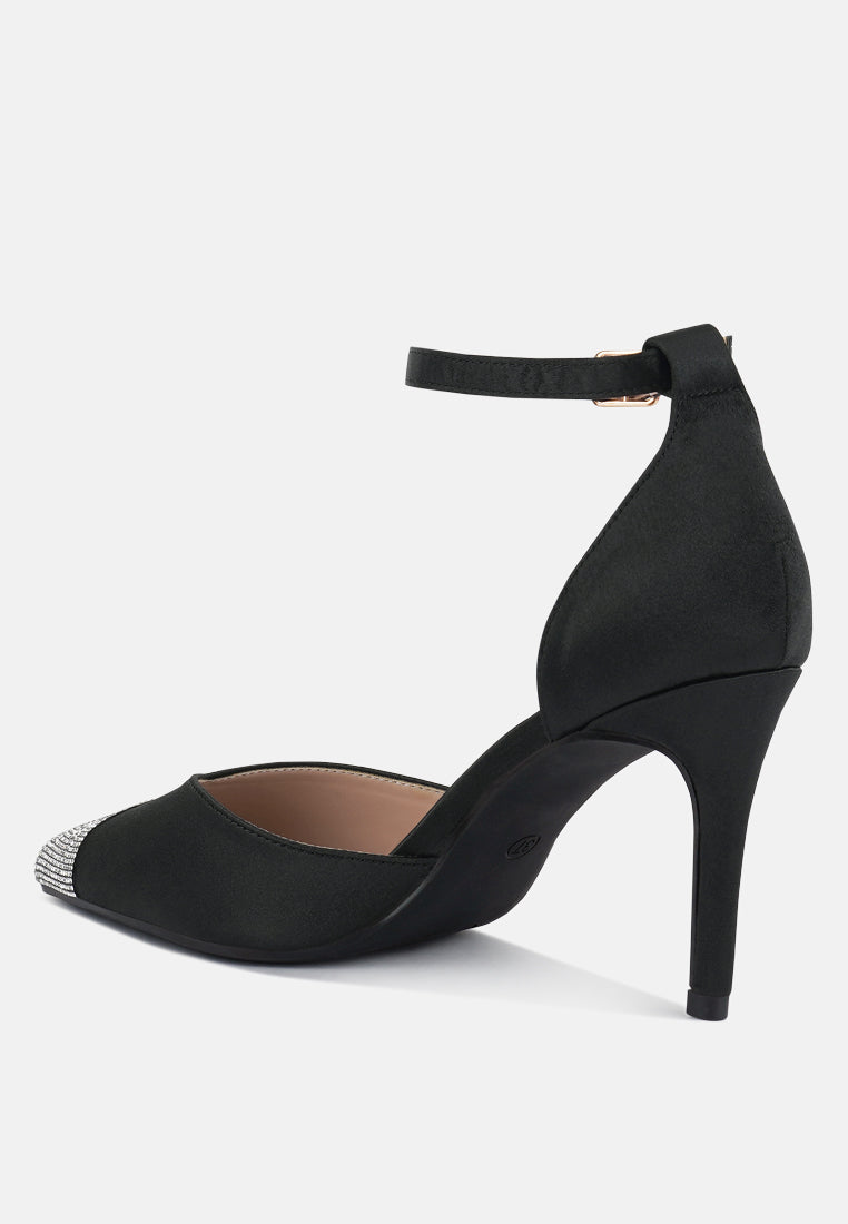 everalda toe cap embellished sandals#color_black