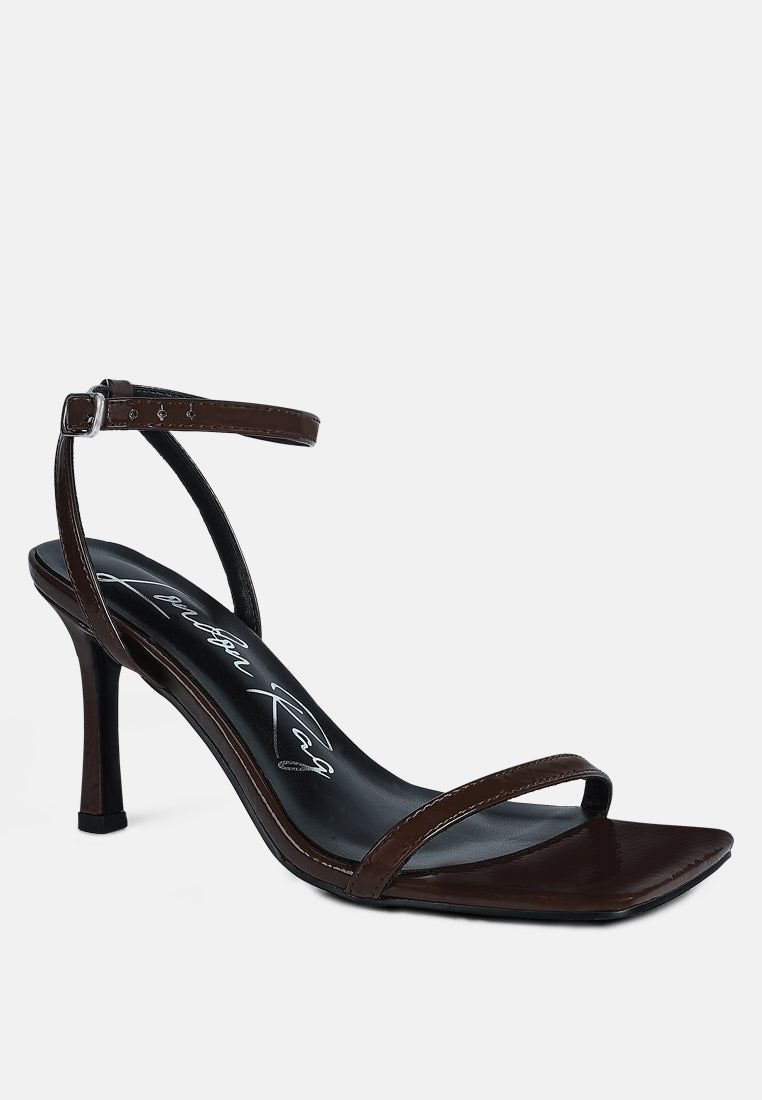 fantasy mid heel square toe sandals#color_dark-brown