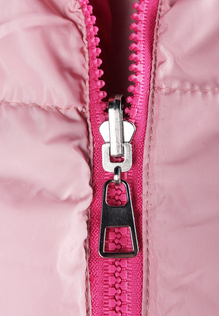 frisky high collared reversible jacket by ruw#color_hot-pink-blush