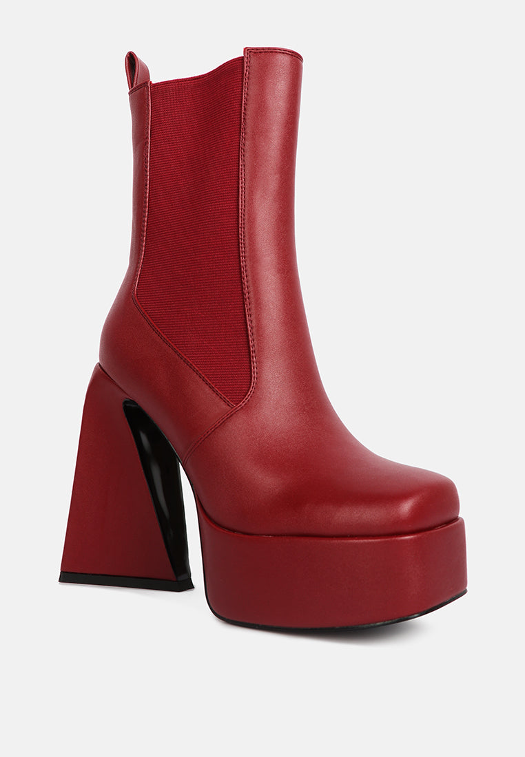 frosty high platform block heel chelsea boot#color_burgundy