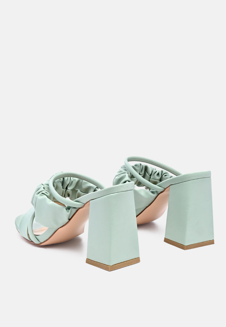 genesis block heel strappy sandals#color_mint