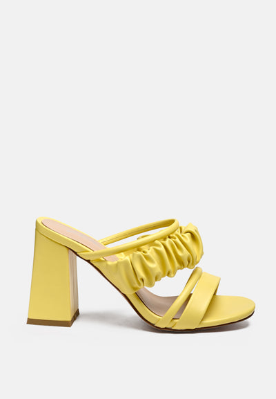 genesis block heel strappy sandals#color_yellow