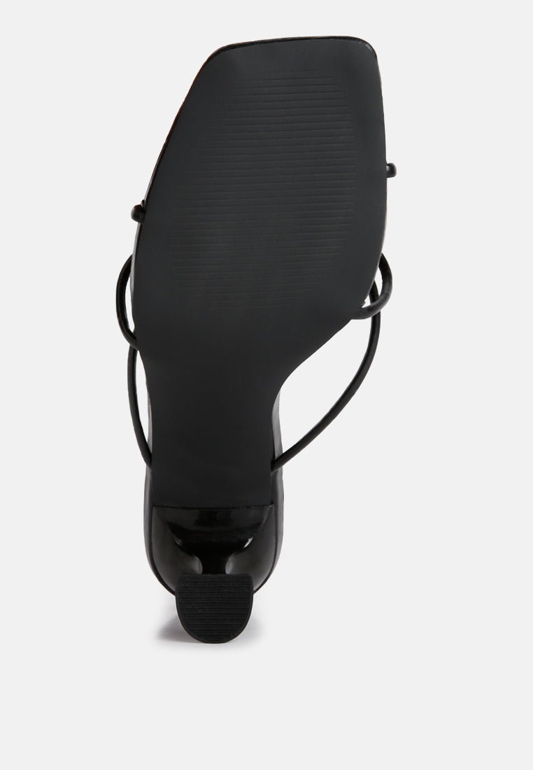 georgia strappy spool heel sandals#color_black