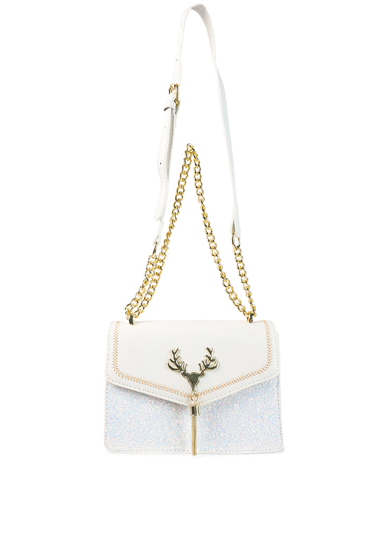 glitter envelope sling bag#color_white