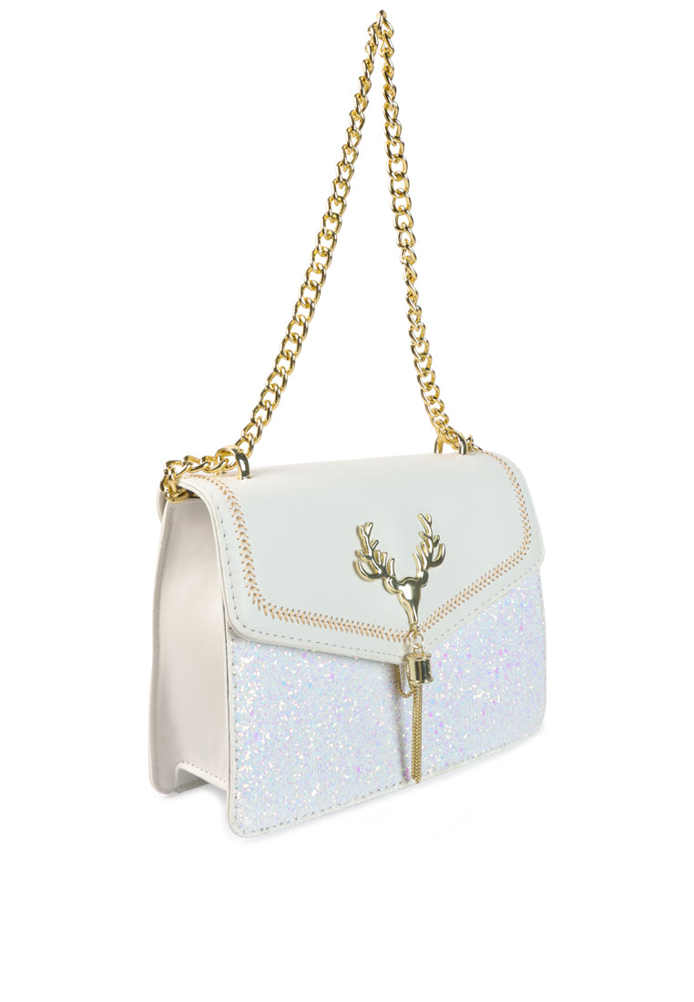 glitter envelope sling bag#color_white