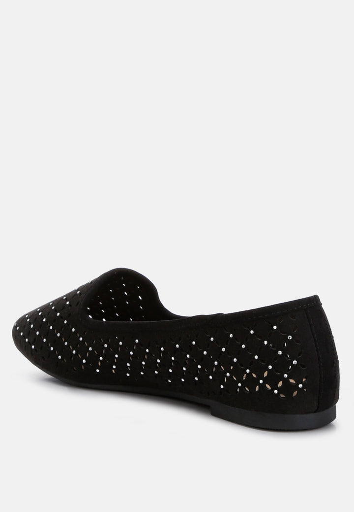 perforated ballerinas by ruw#color_black