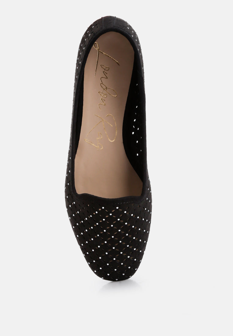 perforated ballerinas by ruw#color_black