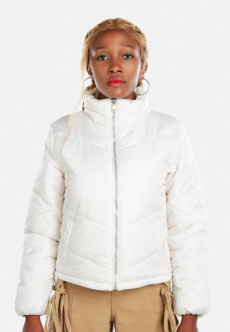 happening drawstring-waist jacket by ruw#color_off-white