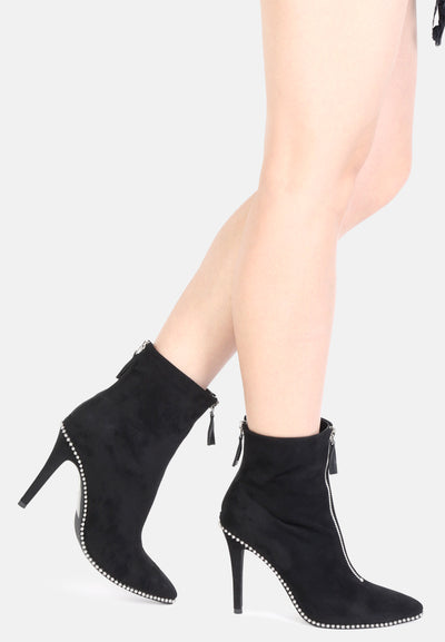 harper elegant comfortable boots for women#color_black