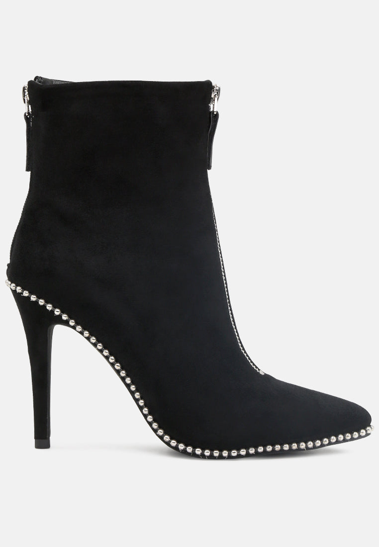 harper elegant comfortable boots for women#color_black