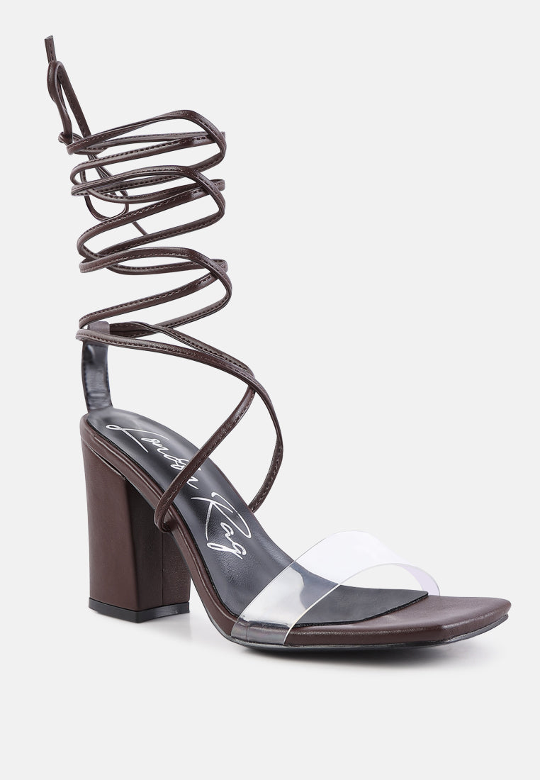 highcult strappy tie-up block heels#color_espresso