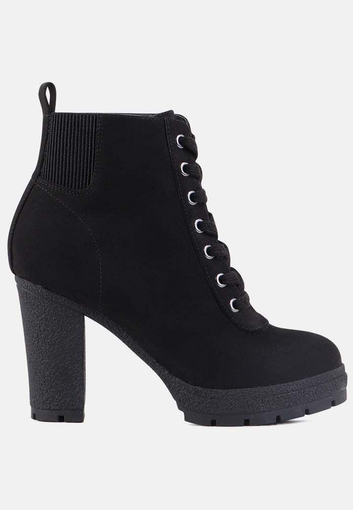 hollie high heel lace-up ankle boots#color_black