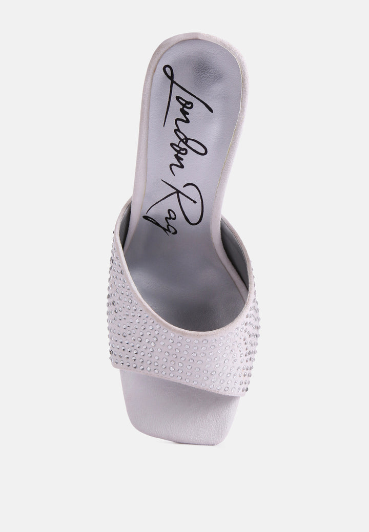 imprint diamante stud slip on sandals#color_white