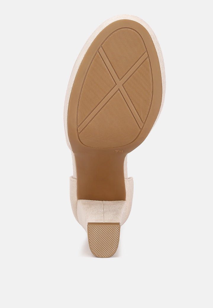  inigo interchangeable ankle strap platform sandals#color_beige