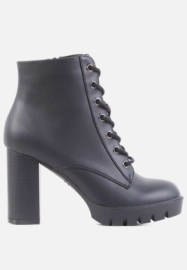 isidora high heel platform lace-up anke boots#color_black