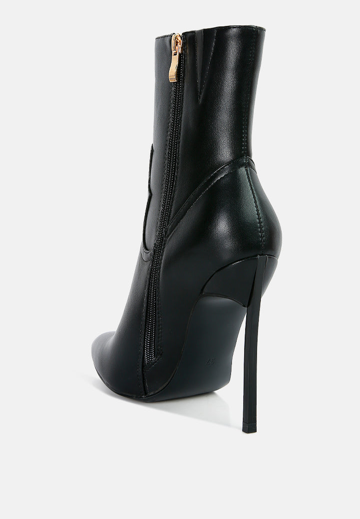 jenner high heel cowgirl ankle boot#color_black