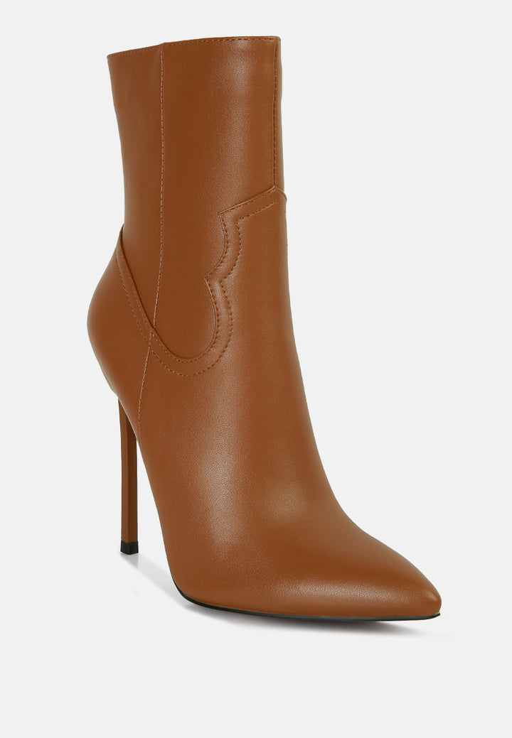 jenner high heel cowgirl ankle boot#color_mocca