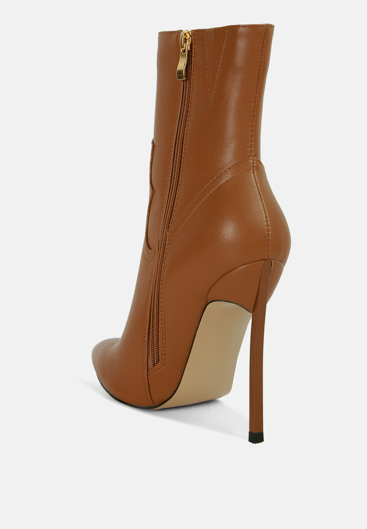 jenner high heel cowgirl ankle boot#color_mocca