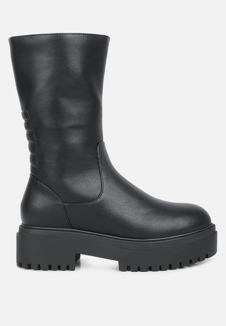 lewisa panelled lug sole boots#color_black