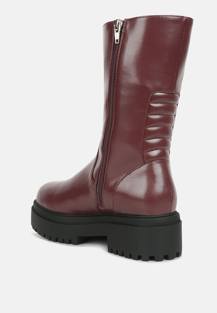 vlewisa panelled lug sole boots#color_burgundy