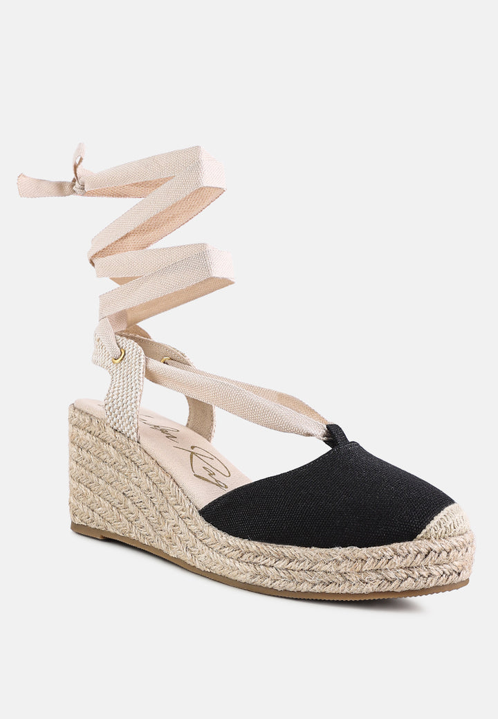 Little Mary Strappy Wedge Heel Sandals By RAG