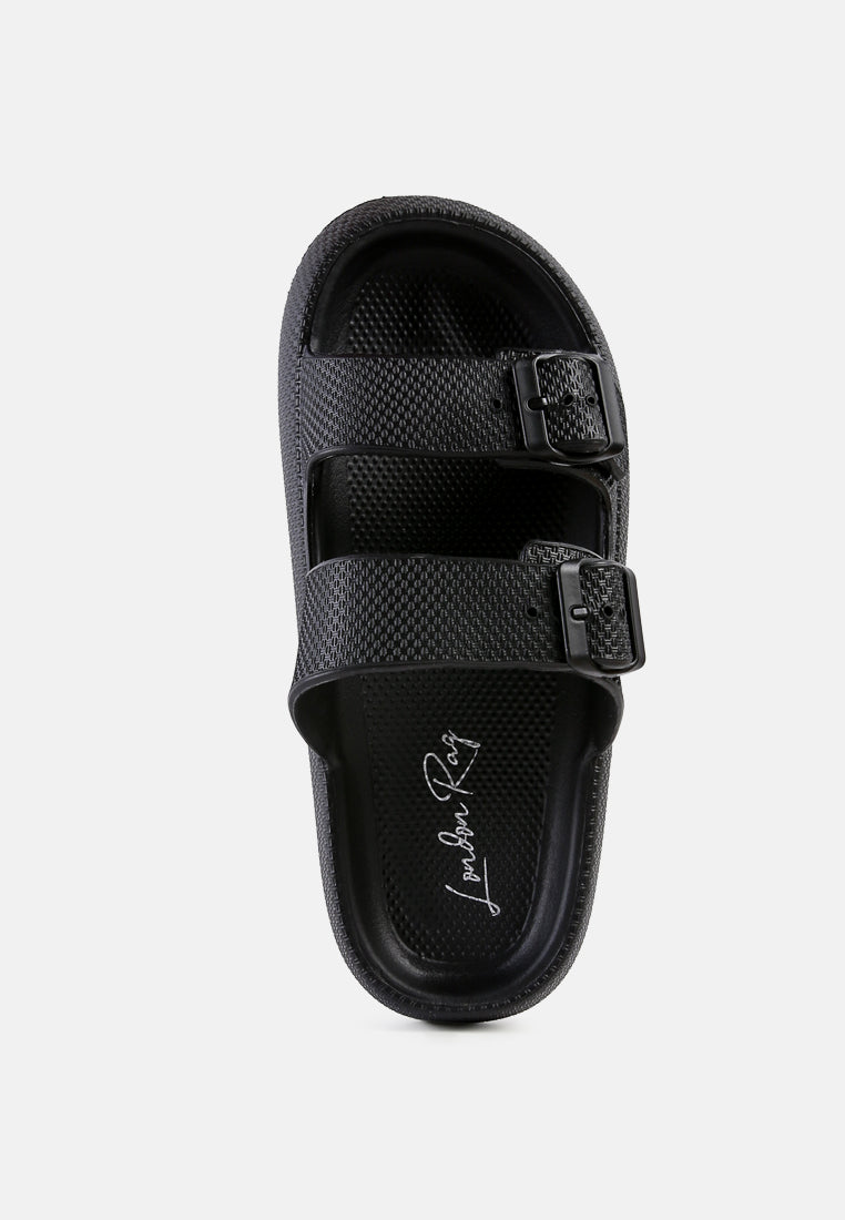 loma hovercraft buckled slides#color_black