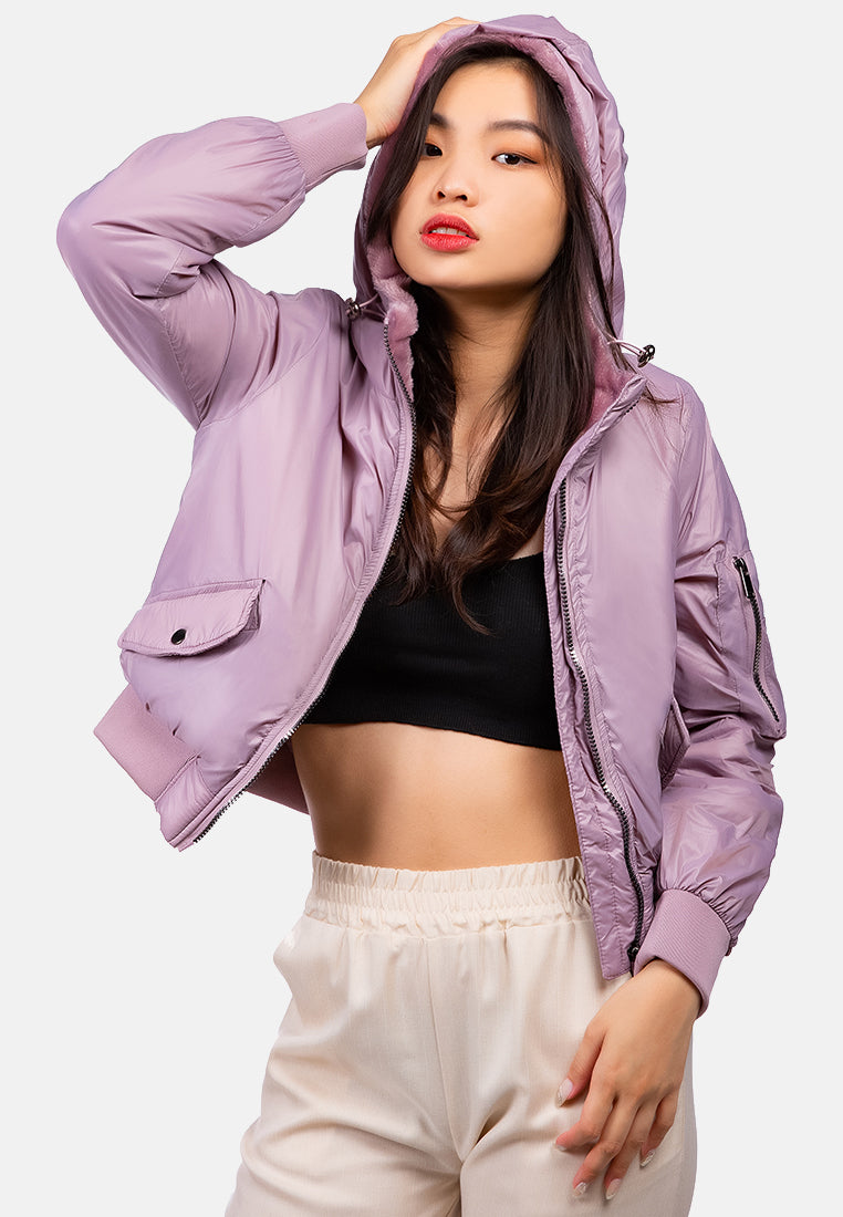 long sleeve hoodie puffer jacket#color_deep-lavender