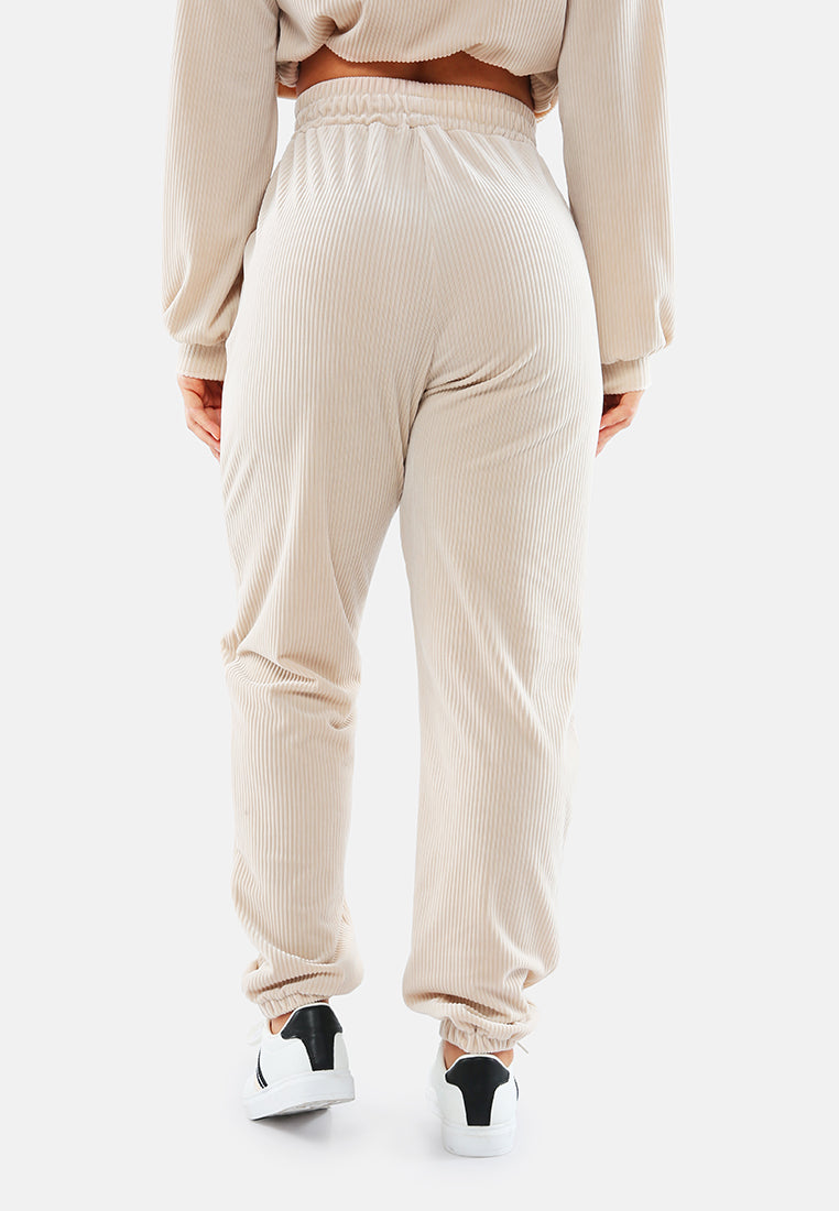 loungewear corduroy pants by ruw#color_beige