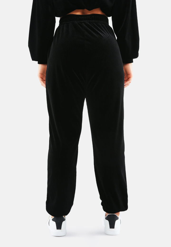 loungewear corduroy pants by ruw#color_black