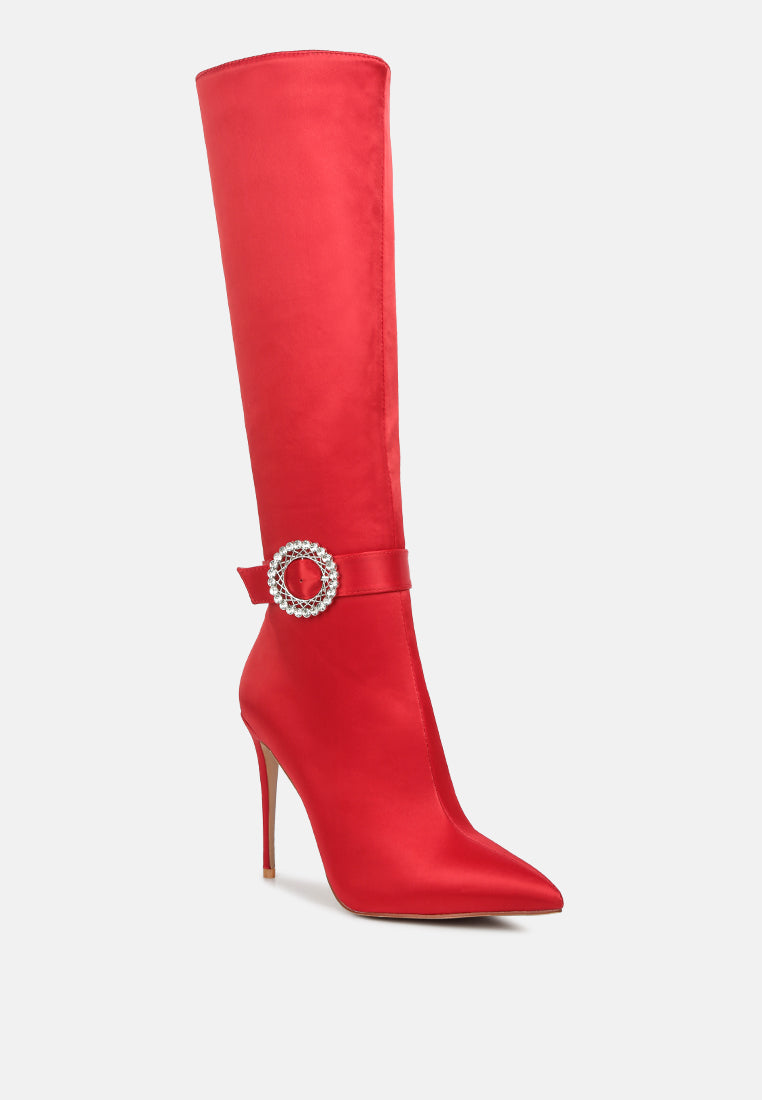 lovestruck high calf boots#color_red