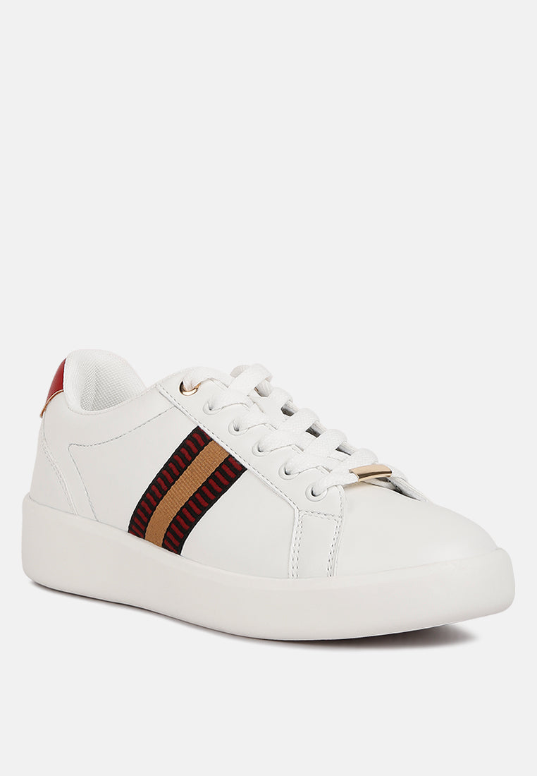 loyalty embroidery detail sneakers#color_white