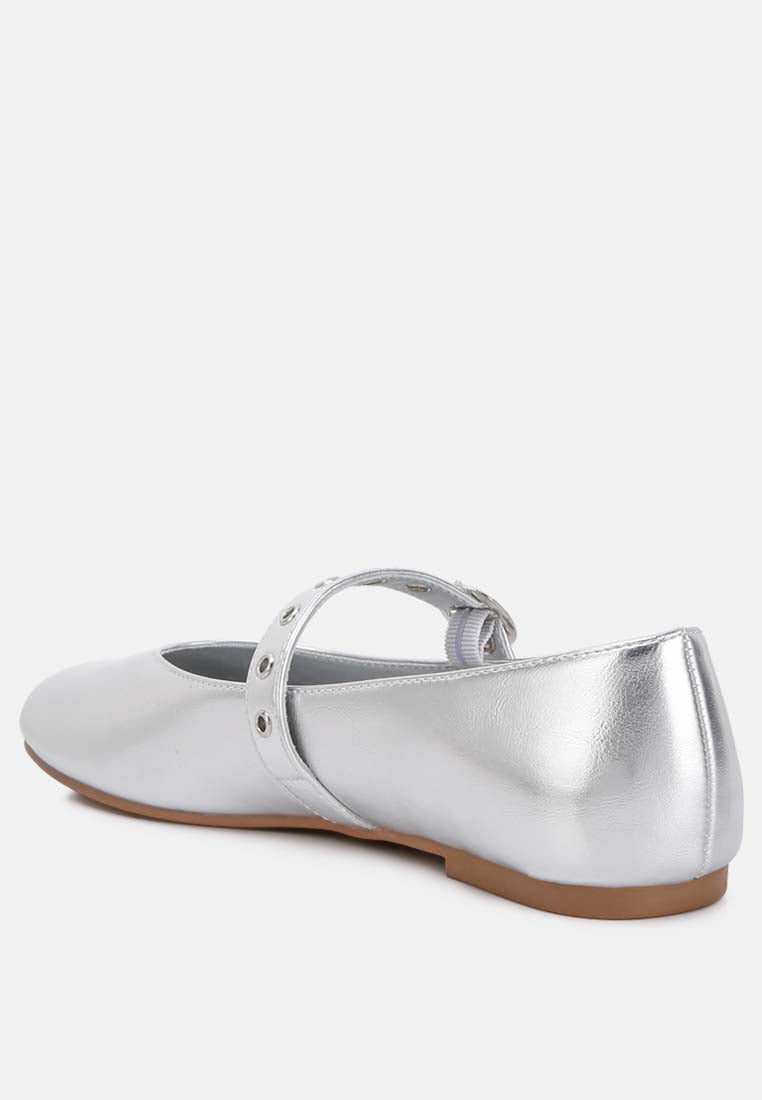 mary jane ballerinas by rag#color_silver