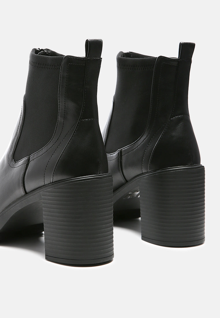 mathilda heeled ankle boots with top zipper#color_black