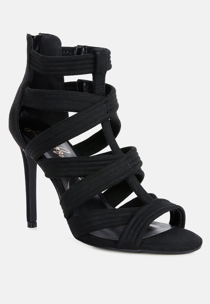 melena bandage style high heels
