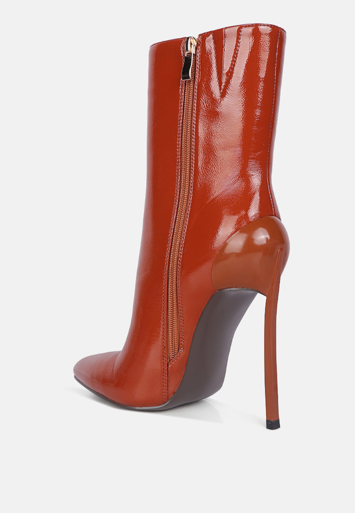 mercury stiletto ankle boots#color_tan