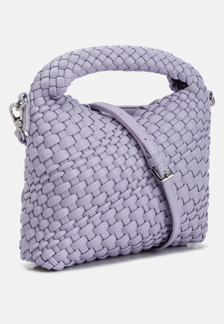 mini woven handbag by ruw#color_purple