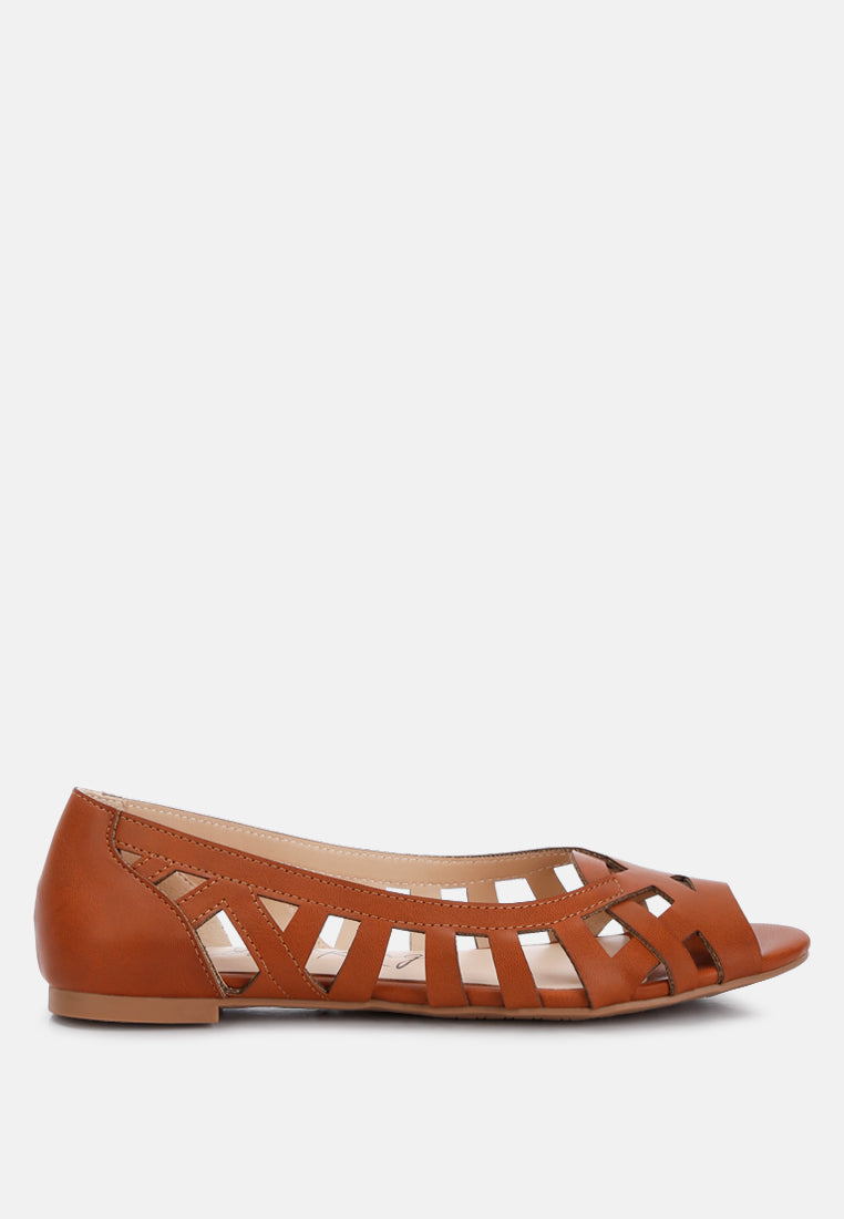london rag women's penny strap detail loafers by motes#color_tansmooth