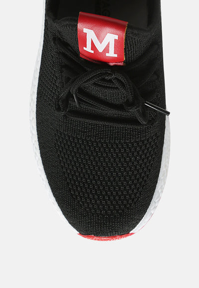 moleski foam flyknit walking sneakers#color_black