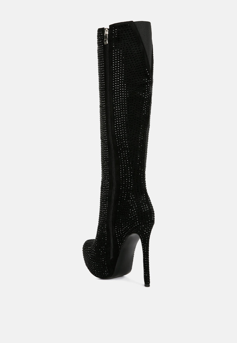 nebula diamante stiletto calf boots#color_black
