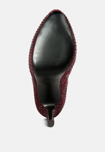 nebula diamante stiletto calf boots#color_burgundy