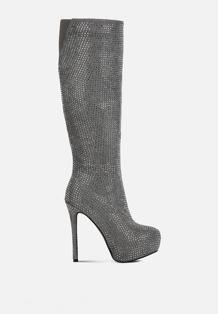 nebula diamante stiletto calf boots#color_grey
