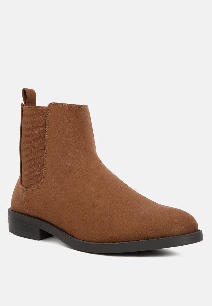 nitro micro suede chelsea boots#color_dark-brown