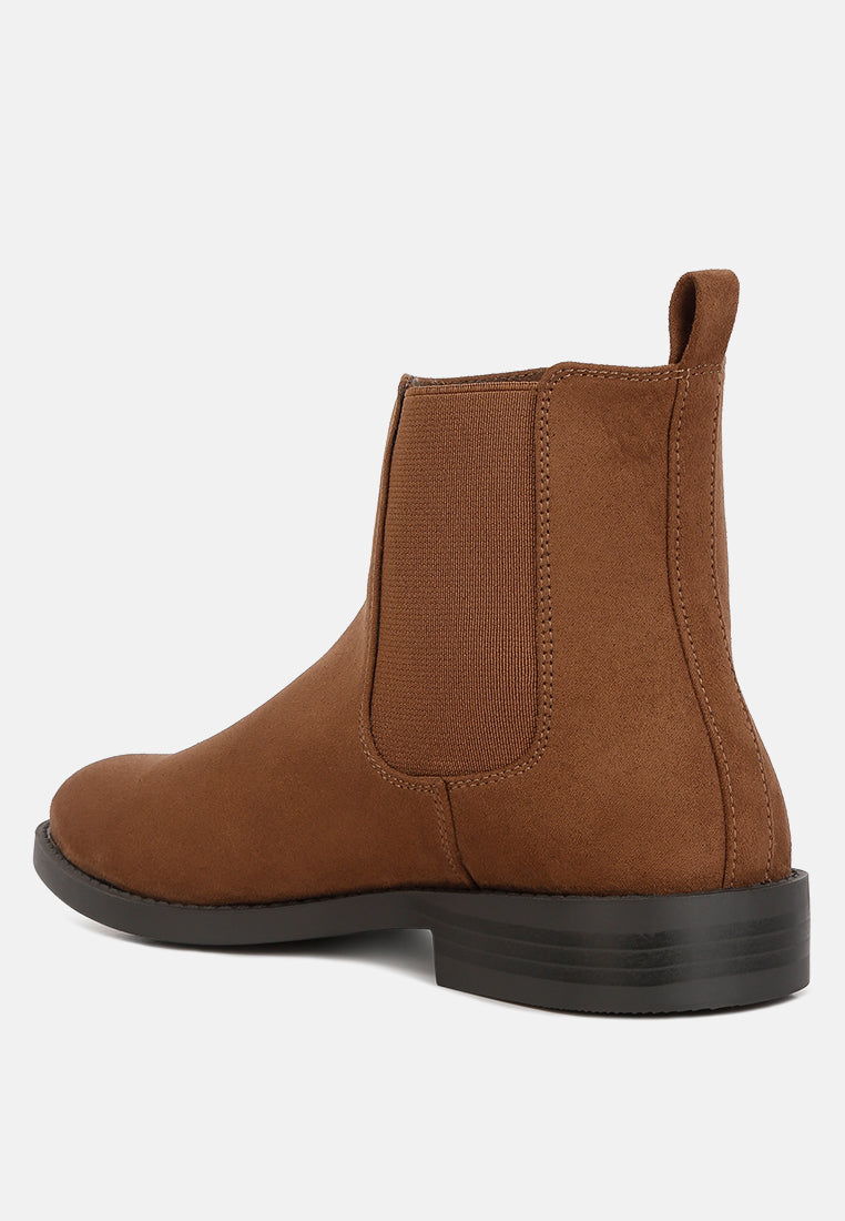 nitro micro suede chelsea boots#color_dark-brown