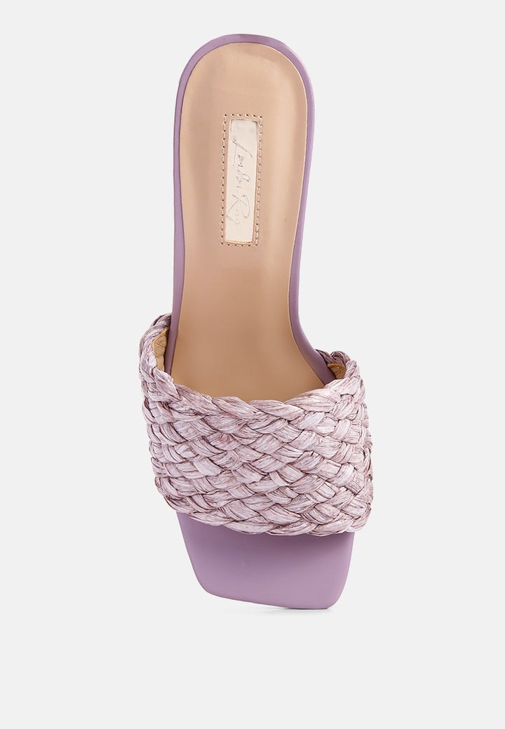 ny tour braided strap heeled sandals#color_purple